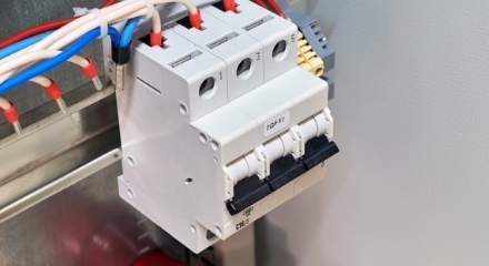 Automatisiertes Testsystem für die Leistungsschaltermontage