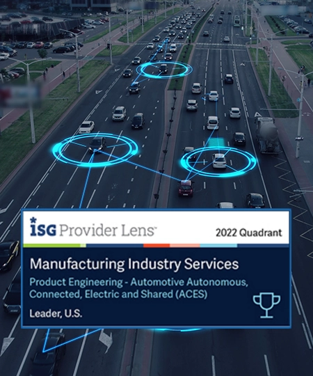Manufacturing Industry Services - Product Engineering – Automotive, Autonomous, Connected, Electric and Shared (ACES)