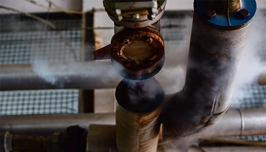 Gas Leakage in an Accumulator