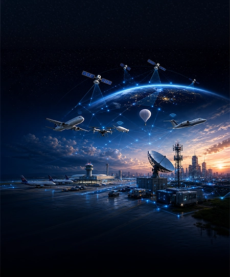 Satellite-Aerial-Terrestrial Networks: Enabling Connected Aerospace Ecosystems